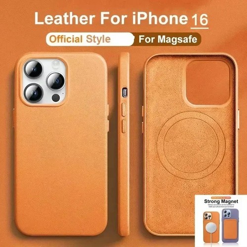 Magnetic magsafe leather case - magsafe,
