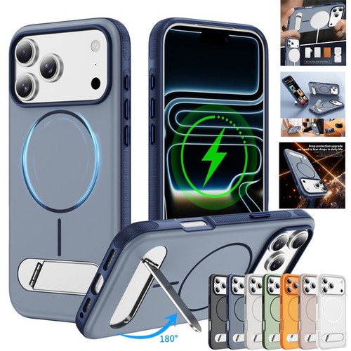 Magnetic case with stand - with, for