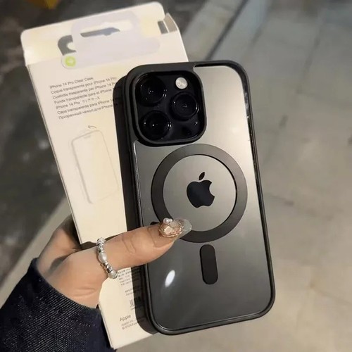 Clear magnetic phone case - clear,