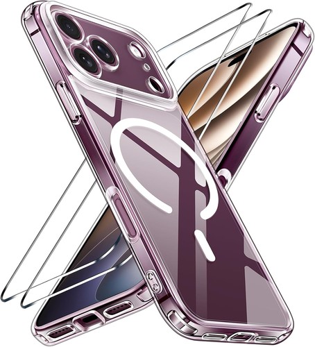 Shockproof magnetic clear - magnetic, case